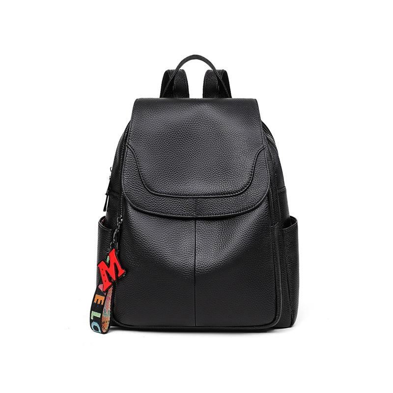 Backpack for Women New Fashionable Leather Junior High School Backpack Lightweight and Versatile Travel Large Capacity Backpack