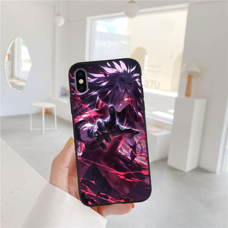 LO74 NARUTO Uchiha Madara Soft Shell Phone Case for Redmi Note 13 14 Pro+ Plus A3 A3X 13X 13C 13R 14S 14C 14R