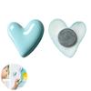 10 Buc Magneți de Frigider Acrilic Inimă Iubire DIY Casă Birou Bucătărie Dulap Frigider Decor Magnetic Ornament Formă Inimă Galvanizat
