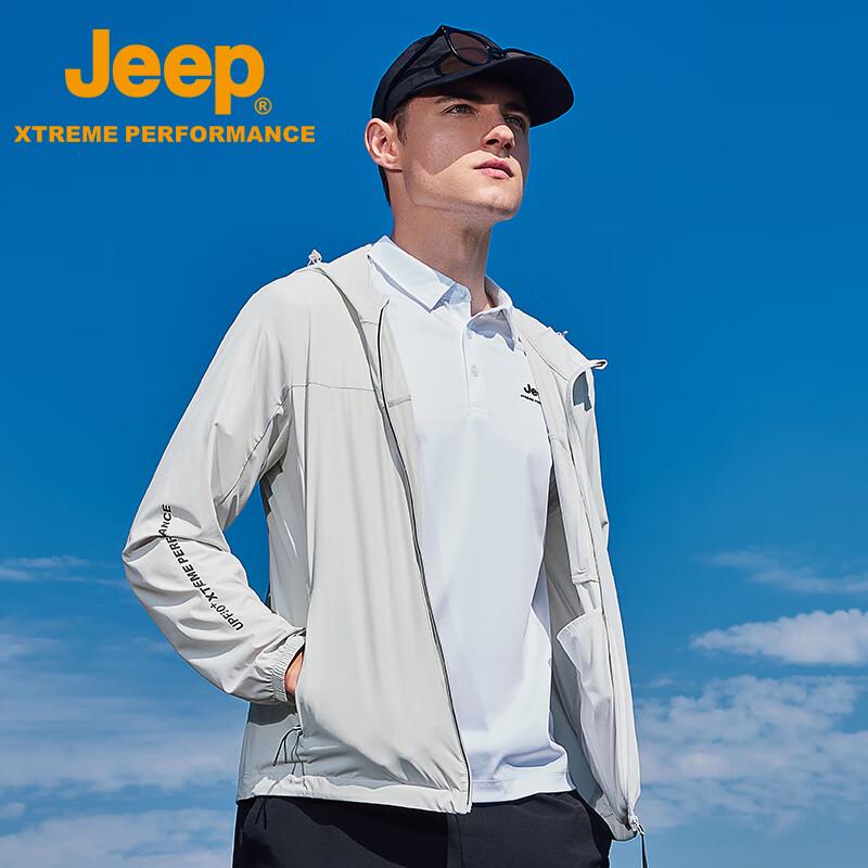 

JEEP Men s Lightweight Sun Protection Jacket J212095229 XL