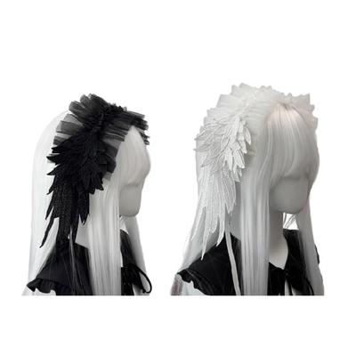 Decorative Wing Shaped Hair Cloth Band Comfortable Headwear for Special Event Everyday Use