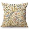 William Morris Floral Green Plant Flower Harmony Home Art Decorative Throw Pillow Case Sofa Cotton Linen Cushion Cover Case