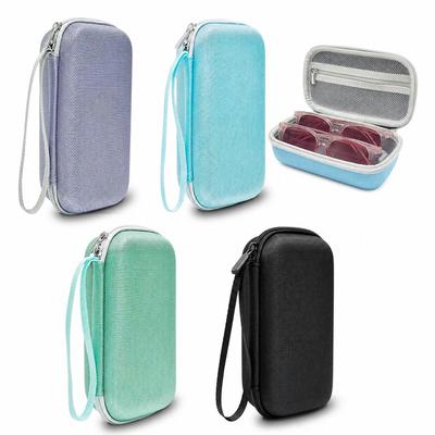EVA Sunglasses Organizer Case Mesh Zipper Pocket Spectacles Storage Bag  Daily Use