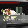 New Female Driver Reflective Waterproof Car Sticker: Fun Rear Windshield Decoration