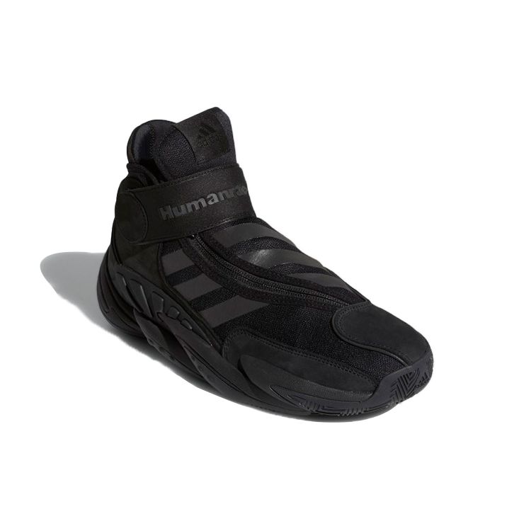 Pharrell X Adidas Crazy BYW 0 To 60 Triple Black Unisex Sneakers GX2486