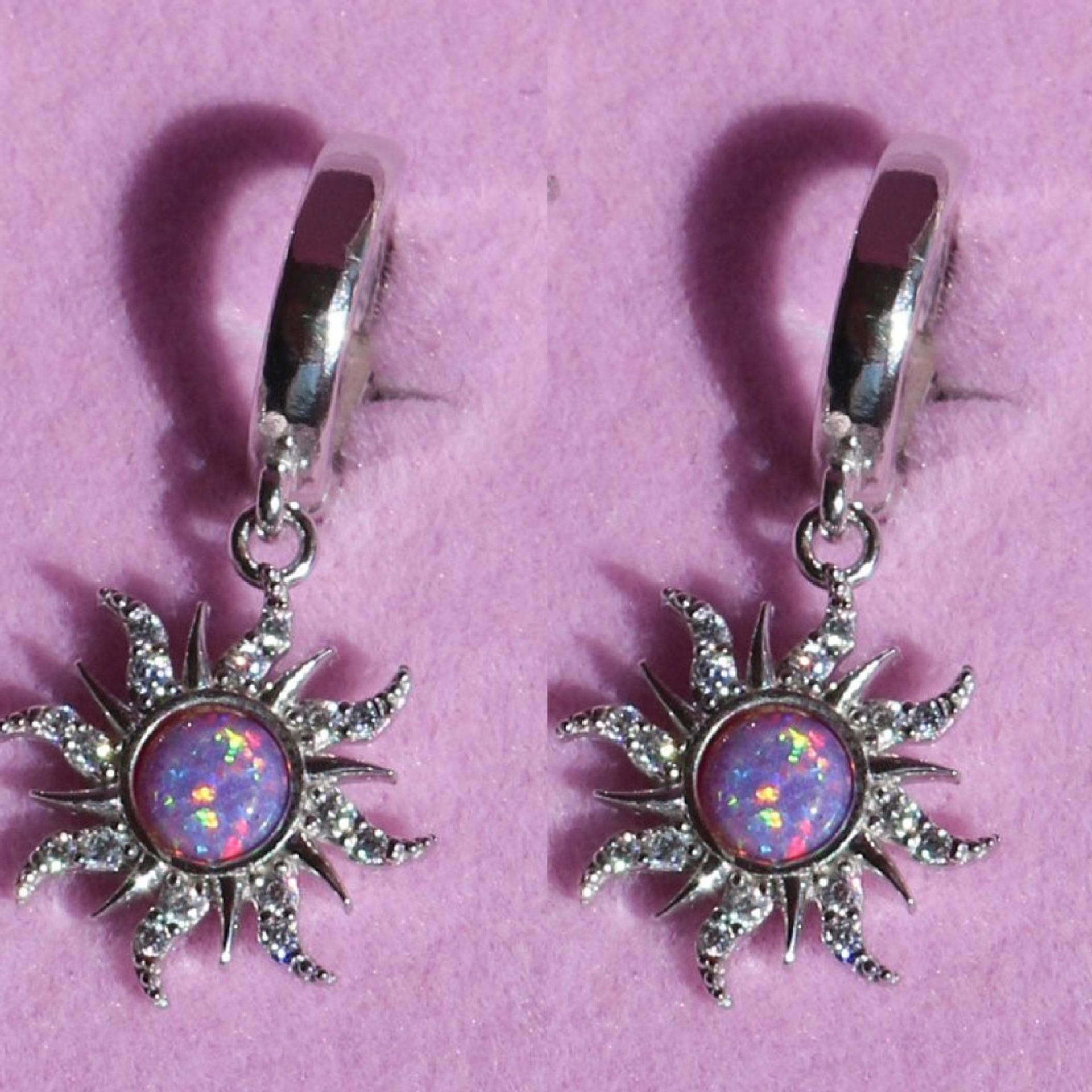 Opal Vintage Dopamine Barbie Retro Luxury Women s Earrings