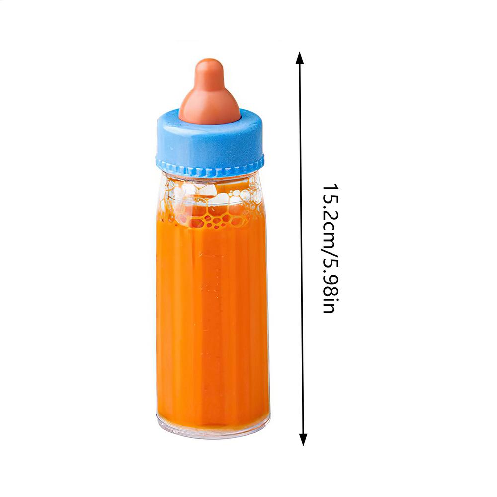 Baby Doll Bottles Pretend Play Nursing Nipple Creative Pretend Play Disappearing Milk And Juice Bottles With Pacifiers Doll