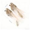 Foam Christmas Tree Ornament Bird Pair Red White Decorations For Garden Glitter Christmas Birds Artificial Foam