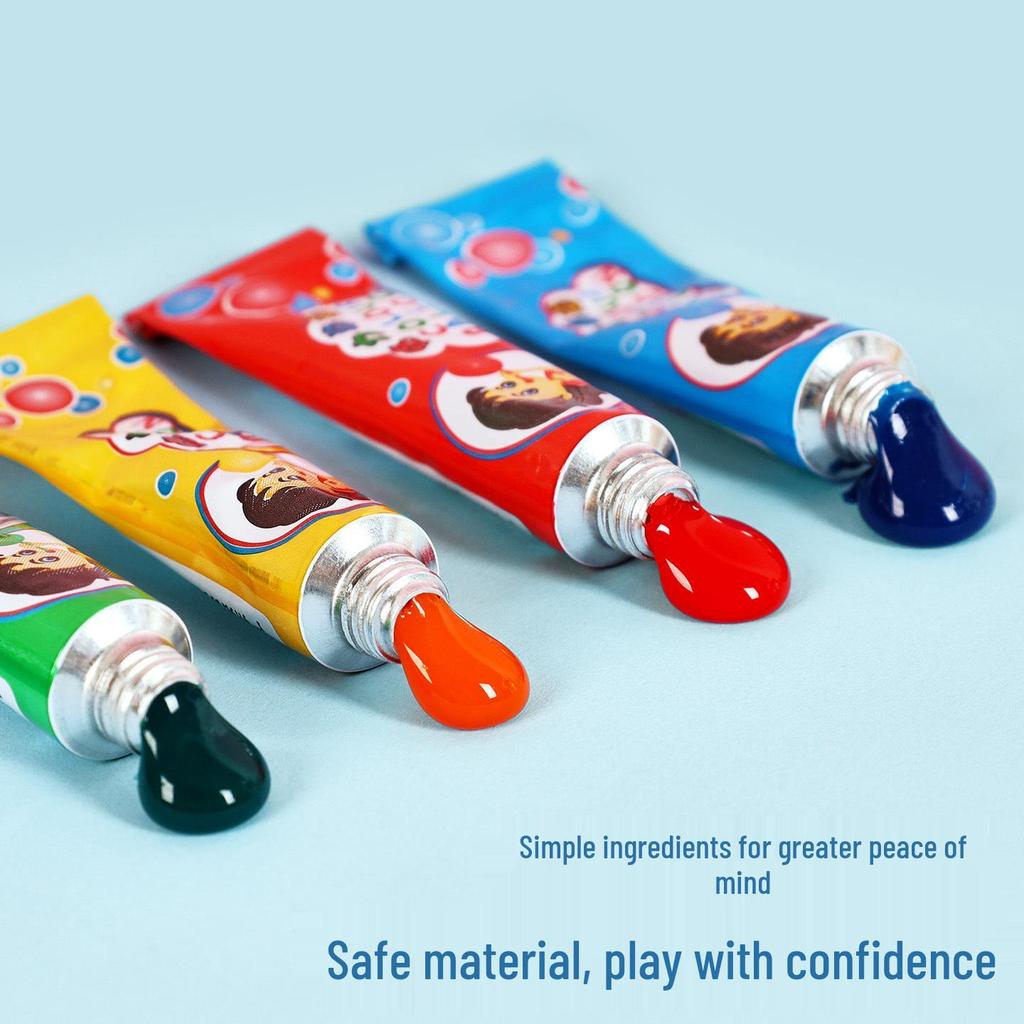 Seven-Color Bubble Gum Set - Unbreakable Bubble Ball Toy for Kids, Creative Gift for Students