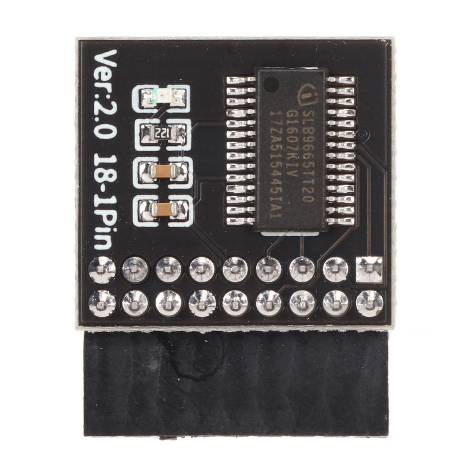 

TPM2.0 Security Module 18Pin LPC Interface Remote Card Encryption Security Module for Win11 2.0