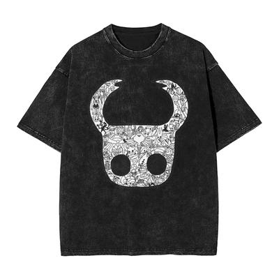 The Hollow Knight Game T Shirt  Harajuku T-Shirts Short Sleeve Tshirt Summer Cotton Crewneck Top Tees