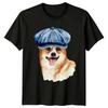 Corgi With Hat Dog Breed Unisexs TShirt Pet Animal Tee