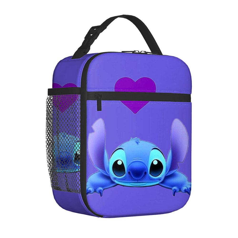 Qi Portable Lunch Bag Primary And Secondary School Students Full Printed Meal Bag Ice Bag Picnic Ice Bag