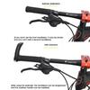 1pair Bicycle Handlebar Extension  For 15-20mm Diameter Aluminum Alloy Rod Bike Handlebar 10cm Extender Cycling Hand Bar Adapter