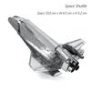 3D Metal Puzzle Ufo Diy Handmade Space Exploration Spacecraft Assembly Model Jigsaw Puzzle Toys For Adult Kids