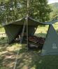 Kleine Base Solo Polycotton TC Military Tent S'more Tent, Tent, (Beige)
