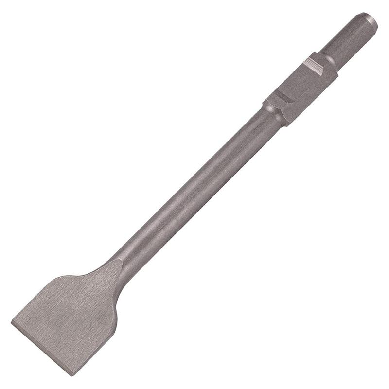 B97A-1-3/16 Inch Hex Scaling Chisel, 3 X 16 In. Steel Scraping Chisel Tile Removal Bit For Electric Demolition Jack Hammer