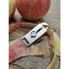 HWB Keychain Portable Fruit and Vegetable Peeler Keychain Tool for Microscopic Slicing
