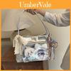 Cute Girl Summer Shoulder Bag With Magnetic Closure For Daily Fashion
