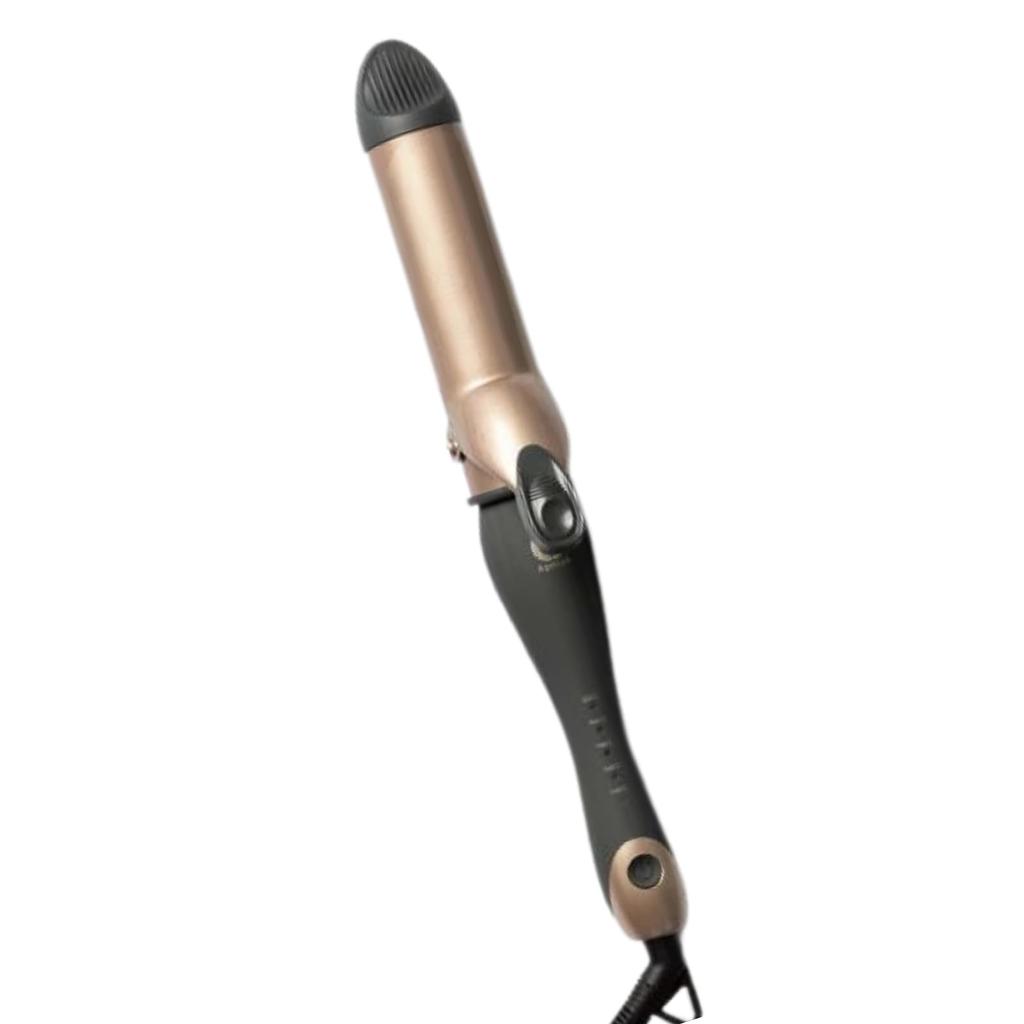 Create curls with this 38mm curling Heats up in just 42 seconds with this sophisticated 38mm curling max ceramic curling iron Korean-style iron.