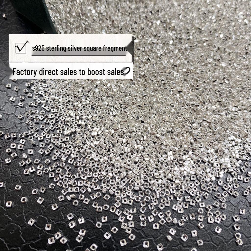 Sterling Silver 925 Broken Spacers for Handmade Bracelets & Necklaces