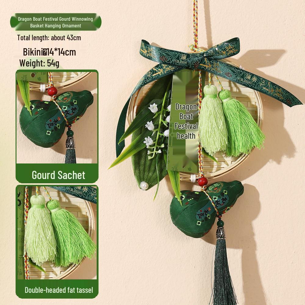 Dragon Boat Festival Door Handle Pendant: Blessing & Safety Decorative Sachet, Cultural & Creative Gift