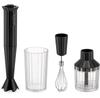 Immersion Blender Alessi Plisse Set Black (MDL10S B)