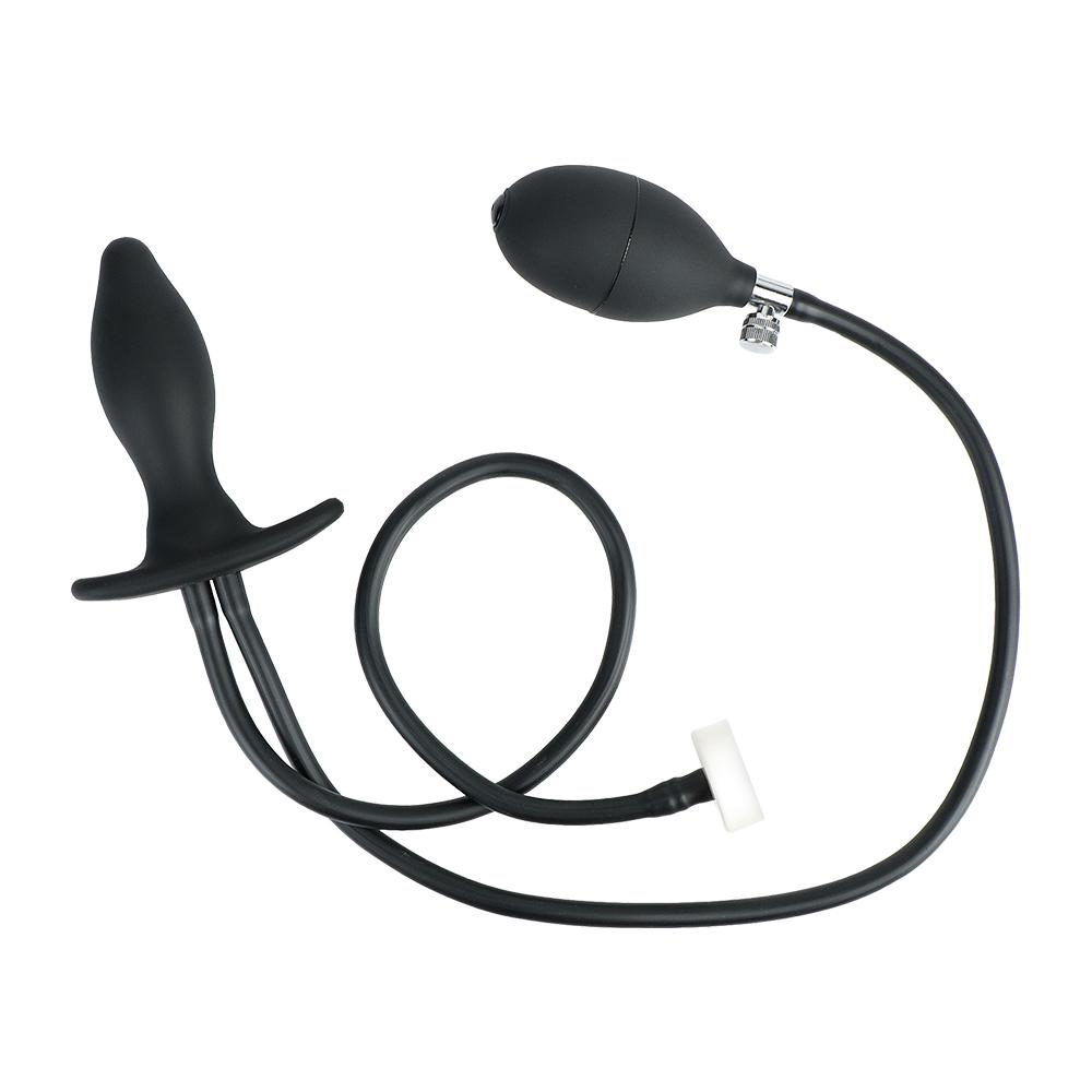 Inflated Anal Plug Enema Sex Toys For Women Men Squirt Vagina Cleaner Anal Pump Prostate Massager Anus Dilator Adult 18