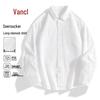 VANCL Lässiges Langarmhemd für Herren, dreifach geschützt