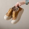 Women's Shoes 2025 Autumn New Korean Versatile Students Thick Sole Non Slip Board Shoes Female Casual Low Tops Retro Sneakers