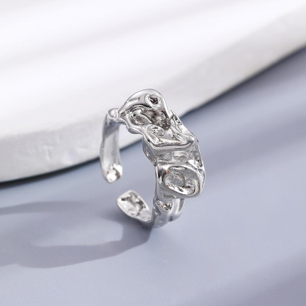 High-End Cross-Border Fashion Bow Ring for Women - European & American Style Open Index Finger Accessory