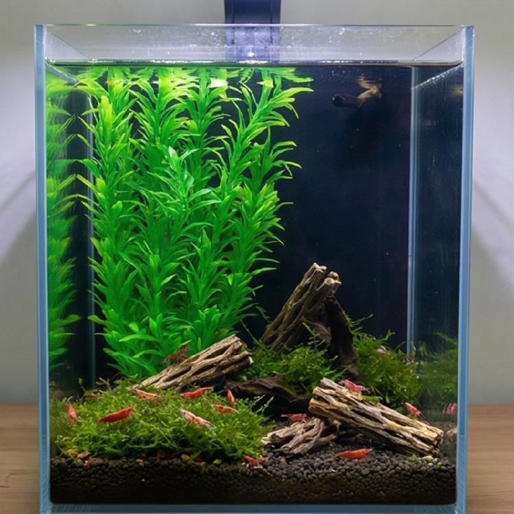 2lots Artificial Silk And Plastic Water Plant Colorful Simulated Underwater for Home Or Office Aquariums