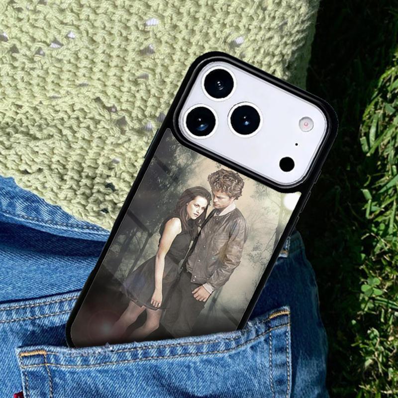 TV Twilight Bella Edward Phone Case For iPhone 17 AIR 16 Pro Max 15 14 Pro 11 12 13 Shockproof Silicone Cover