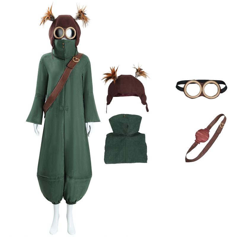 

Little Character Nightmares Halloween Costume Set Performance Clothes Cosplay XS