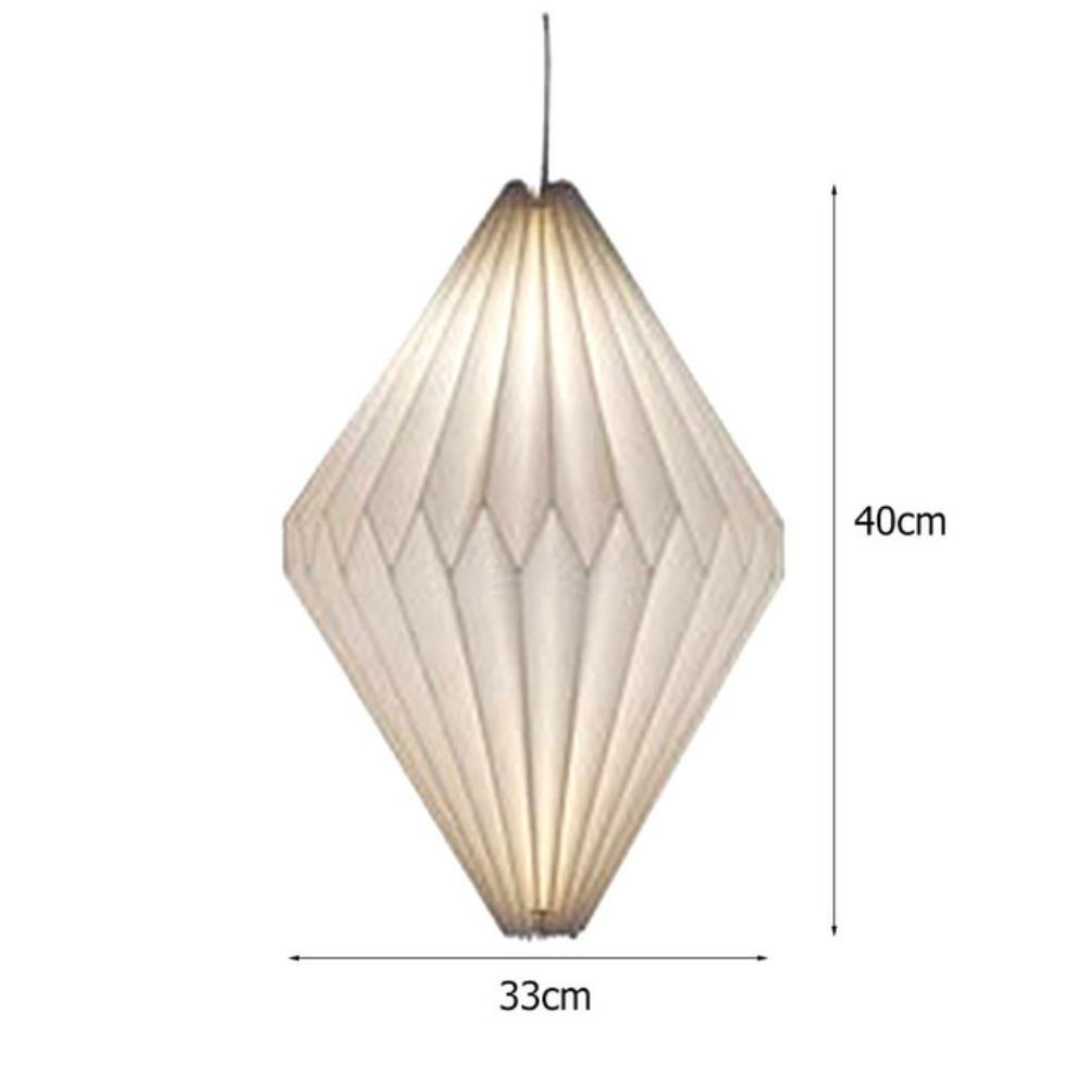 Nordic Modern Art Decoration Paper Origami Lantern Hanging Ceiling Pendant Light Lamp Shade