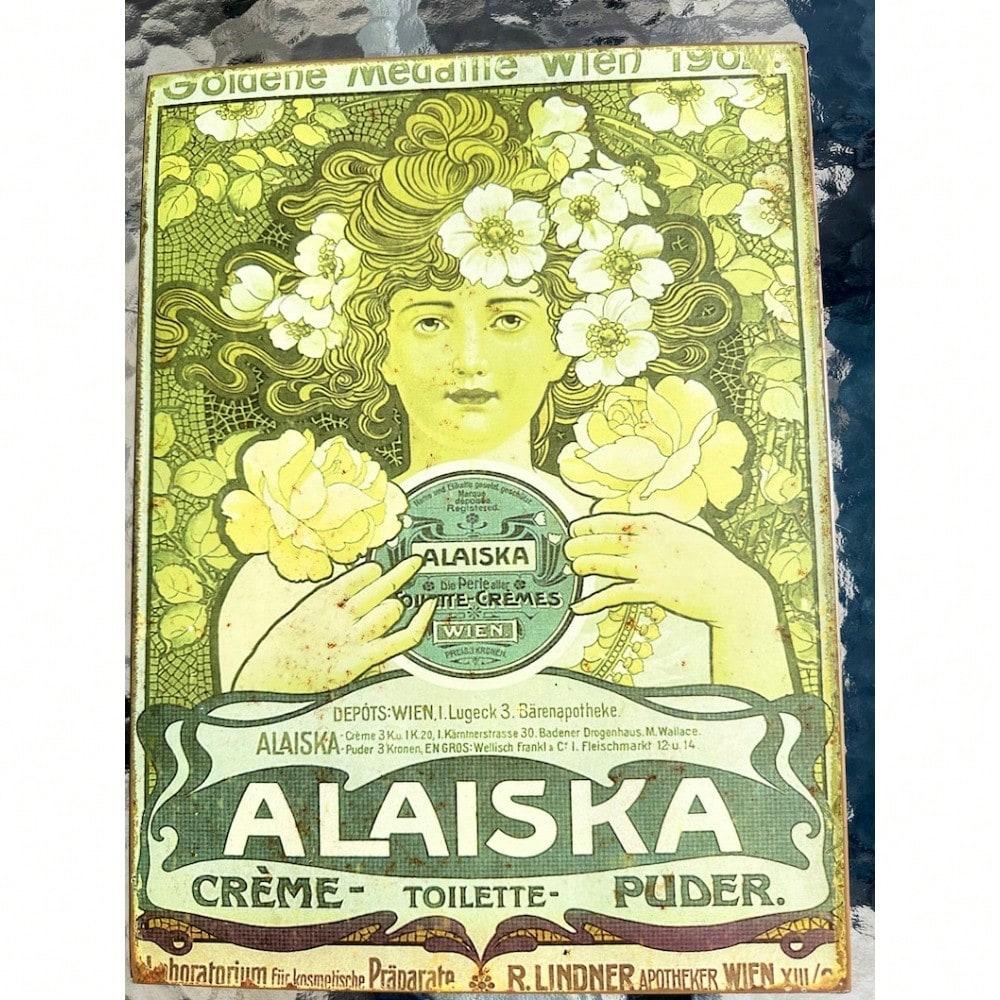 Alphonse Mucha Vintage Metal Tin Sign Art Nouveau Retro Home Decor Poster 20x30