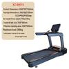 Commercial Multi-functional Electric Treadmill XZ-8001S CN Plug (adapter Included)