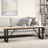 VidaXL Coffee Table O-Frame, Side Table, Sofa End Table, Living Room Furniture, 160x40x45.5 Cm Pine Wood 3282734