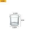 Creative Transparent Glass Candle Holder