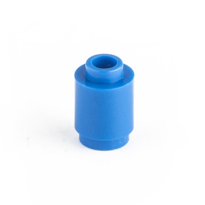 50pcs Bulk Small Particle 3062 MOC Building Block 1x1 Brick Cylindrical Accessories Building Blocks Castle Toys
