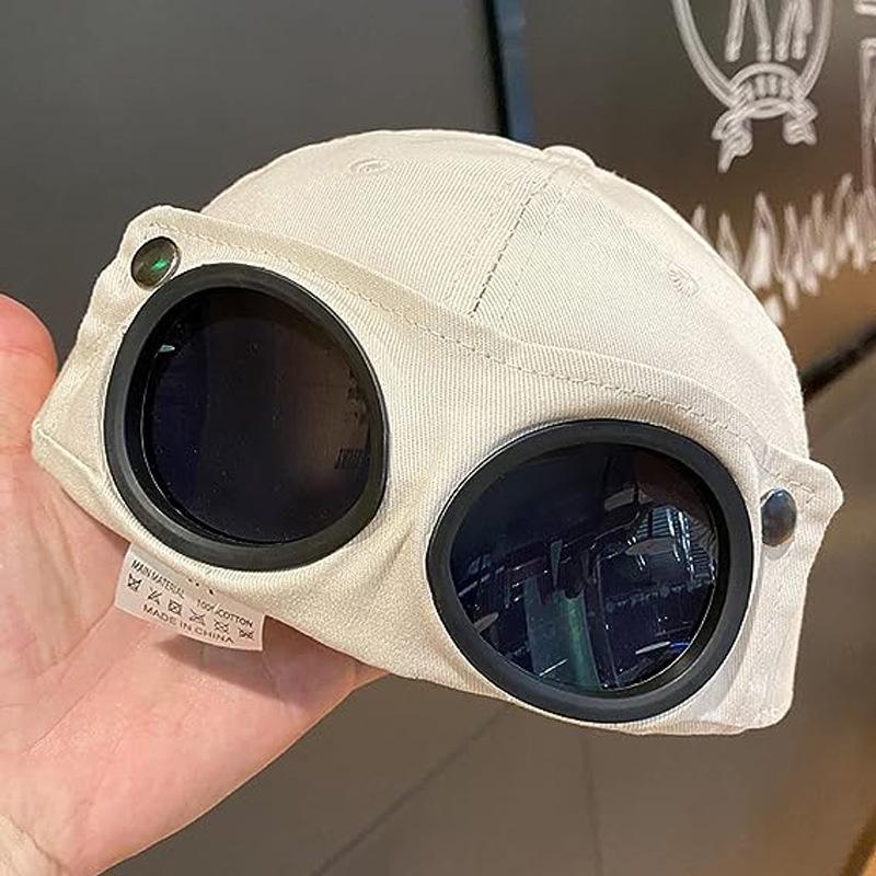 

Кепка с язычком Очки Бейсболка Летняя шляпа Женская велосипедная шляпа от солнца Кепка с козырьком большого обхвата головы Average size