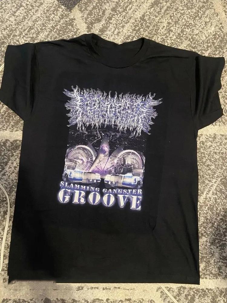 Unisex Short Sleeve Crew Neck Cotton T Shirt Peelingflesh Band Music XL