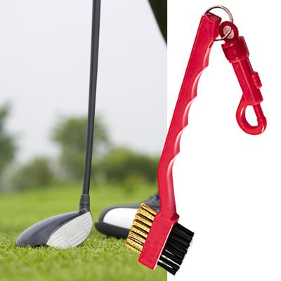 Golf Cleaning Brush Wear Resistant Portable Non-slip Handle Multifunctional Comfortable Grip Dirt Removal