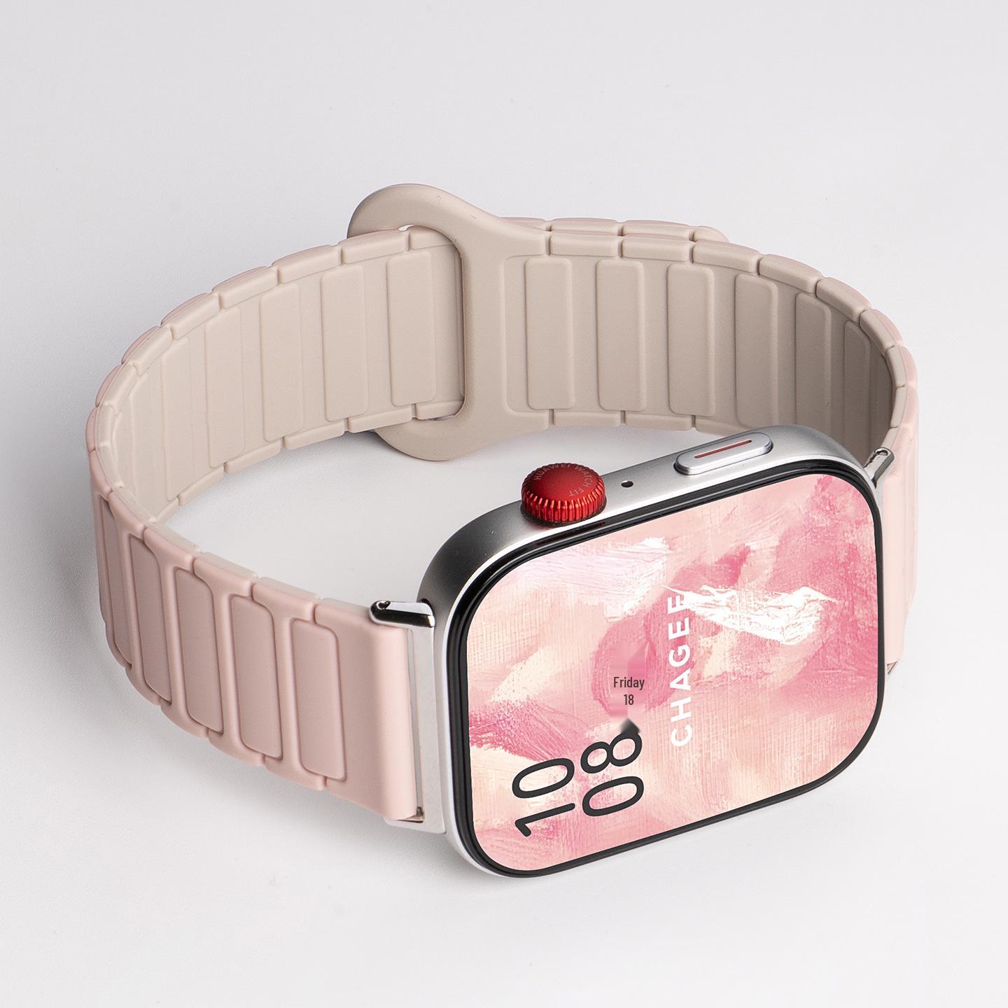 

Магнитный силиконовый ремешок для часов Huawei Fit4 (подходит для WatchFit4Pro и Fit3)