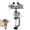 Mini-Schraubstock Tischklemme 360° drehbar Tragbarer Werkbank-Schraubstock Festes Werkzeug für Bohren Holzbearbeitung Schmuckherstellung