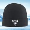 Wild Wolf Head Aggressive Face Unisex Women Unisex Knitted Hat Beanie Pullover Cap Winter Thermal Warm Christmas Outdoor Cycling Hi