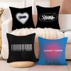 Pop Punk Rock Seconds of Summer Band Pillow Case DoubleSided Printing Short Plush Sofa Cushion Cover Bedroom Bedside Pillow