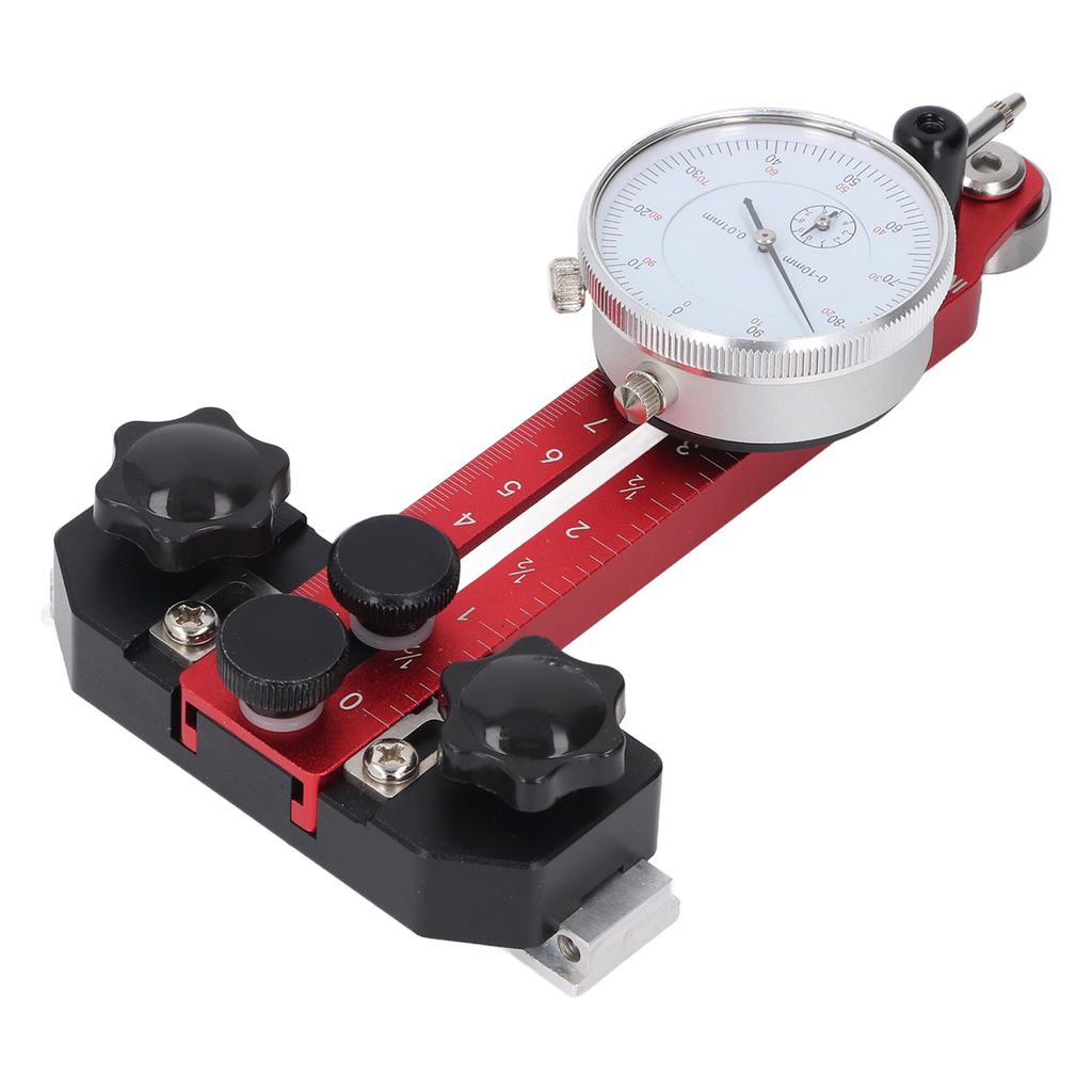 Table Saw Calibrator with Dial Indicator Sawblade Parallelism Corrector Calibration Tool for 20 and