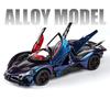 1:24 Apollo Projekt EVO Legierung Sportwagen Modell Druckguss Metall Konzept Rennwagen Fahrzeugmodell Ton und Licht Kinderspielzeug Geschenk