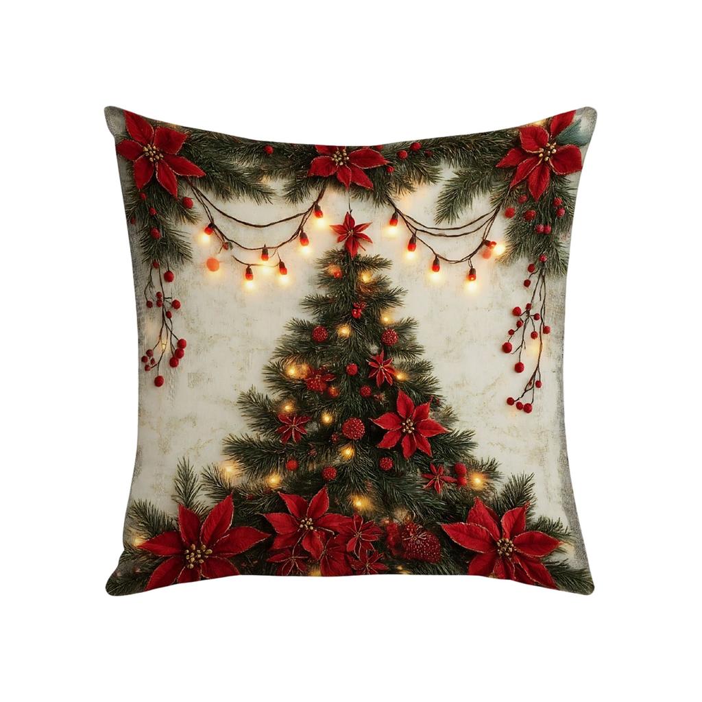 Plyšový Kreslený Sněhulák Vánoční Los Polštář